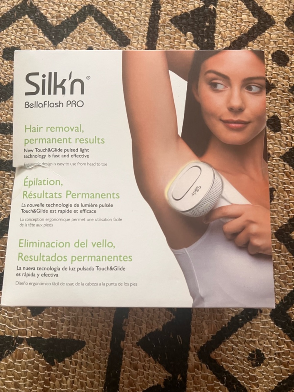 Brand new, never used Silk'n BellaFlash PRO White Hair Removal Device